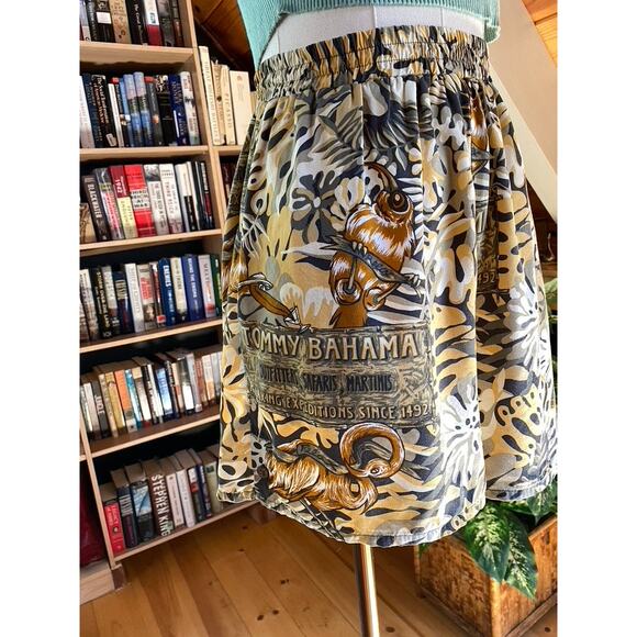 Boxer Shorts Leafy Tropical Print - Picture 3 of 8